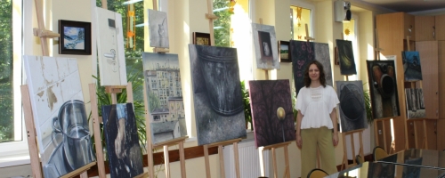 Wystawa malarstwa "Profanum" Natalii Psiuk
